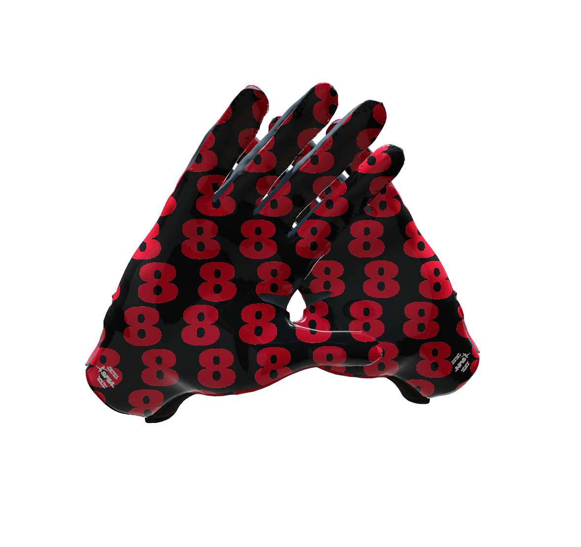 Custom Created Football Glove 476111