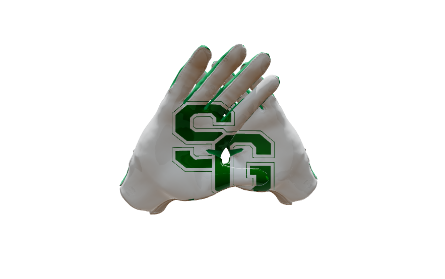 Custom Created Football Glove 356697