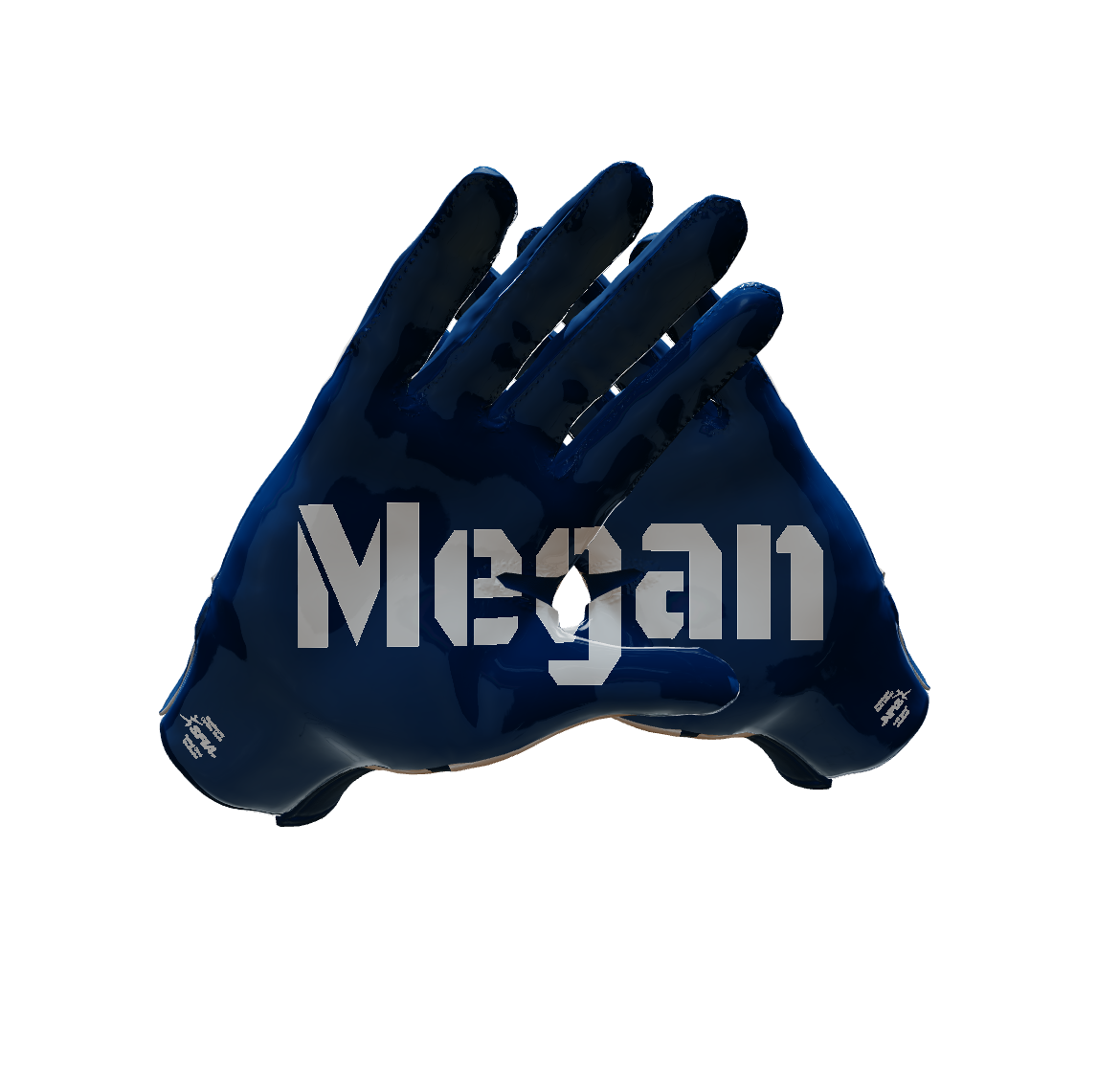 Custom Created Football Glove 534825