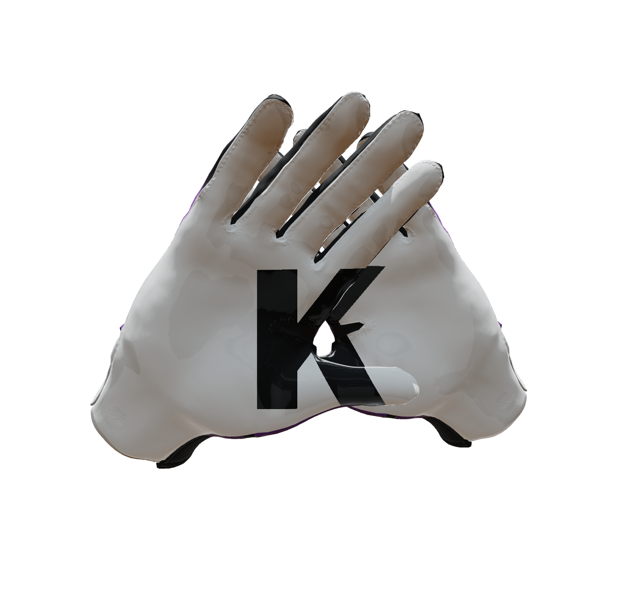 Custom Created Football Glove 220825