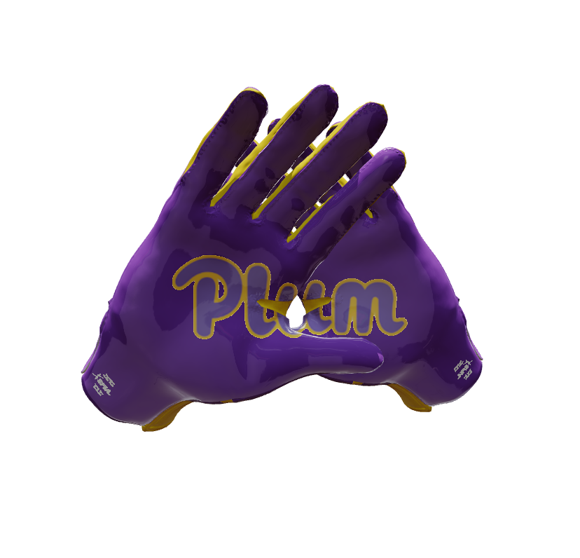 Custom Created Football Glove 357426
