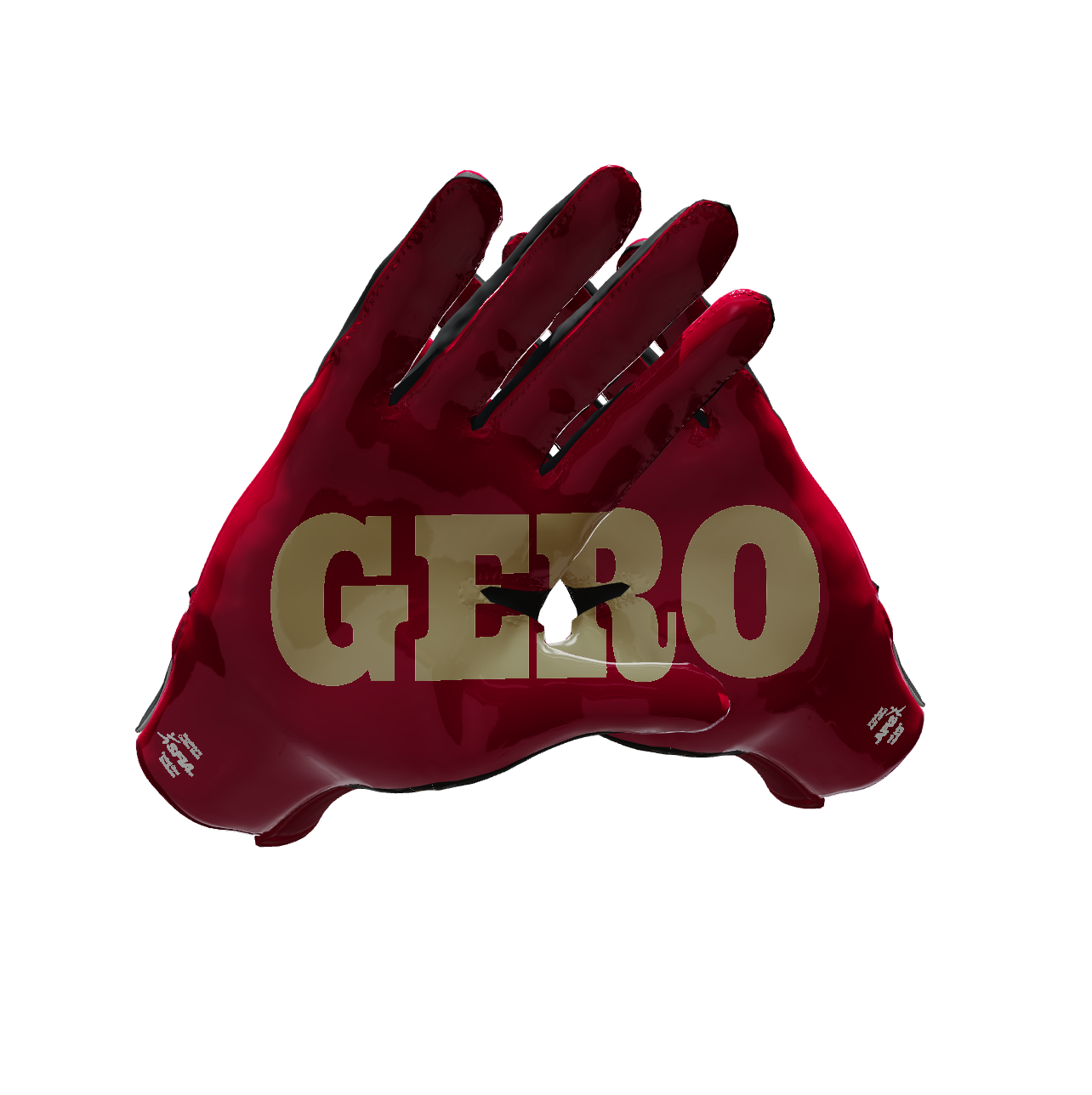 Custom Created Football Glove 400924