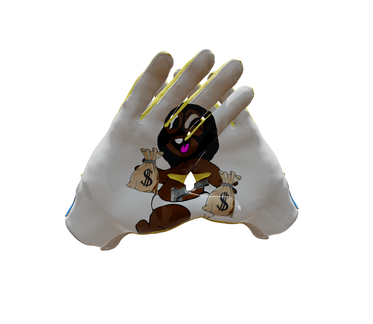 Custom Created Football Glove 744745