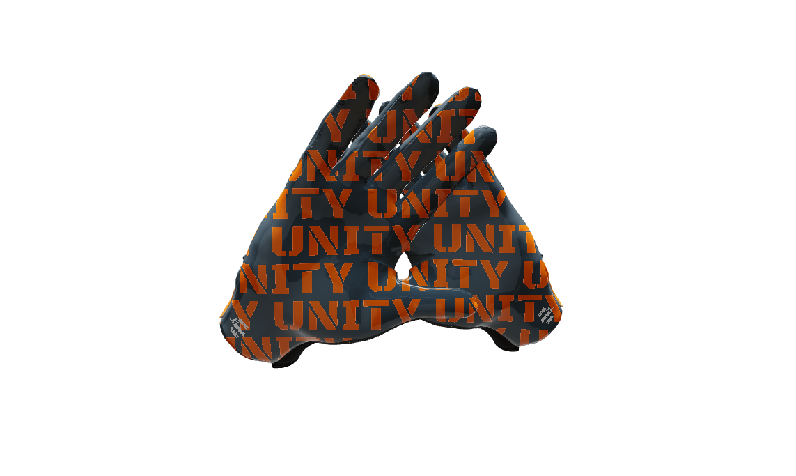 Custom Created Football Glove 948528