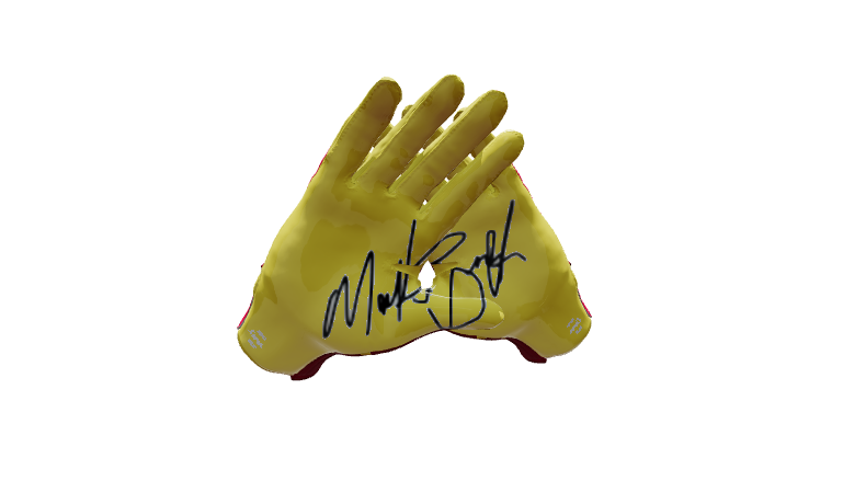Custom Created Football Glove 859931