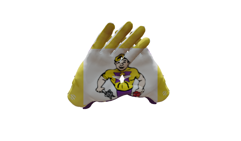 Custom Created Football Glove 585500