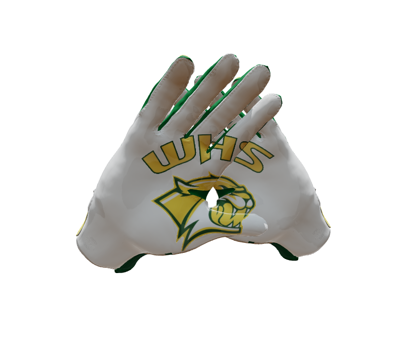 Custom Created Football Glove 753684