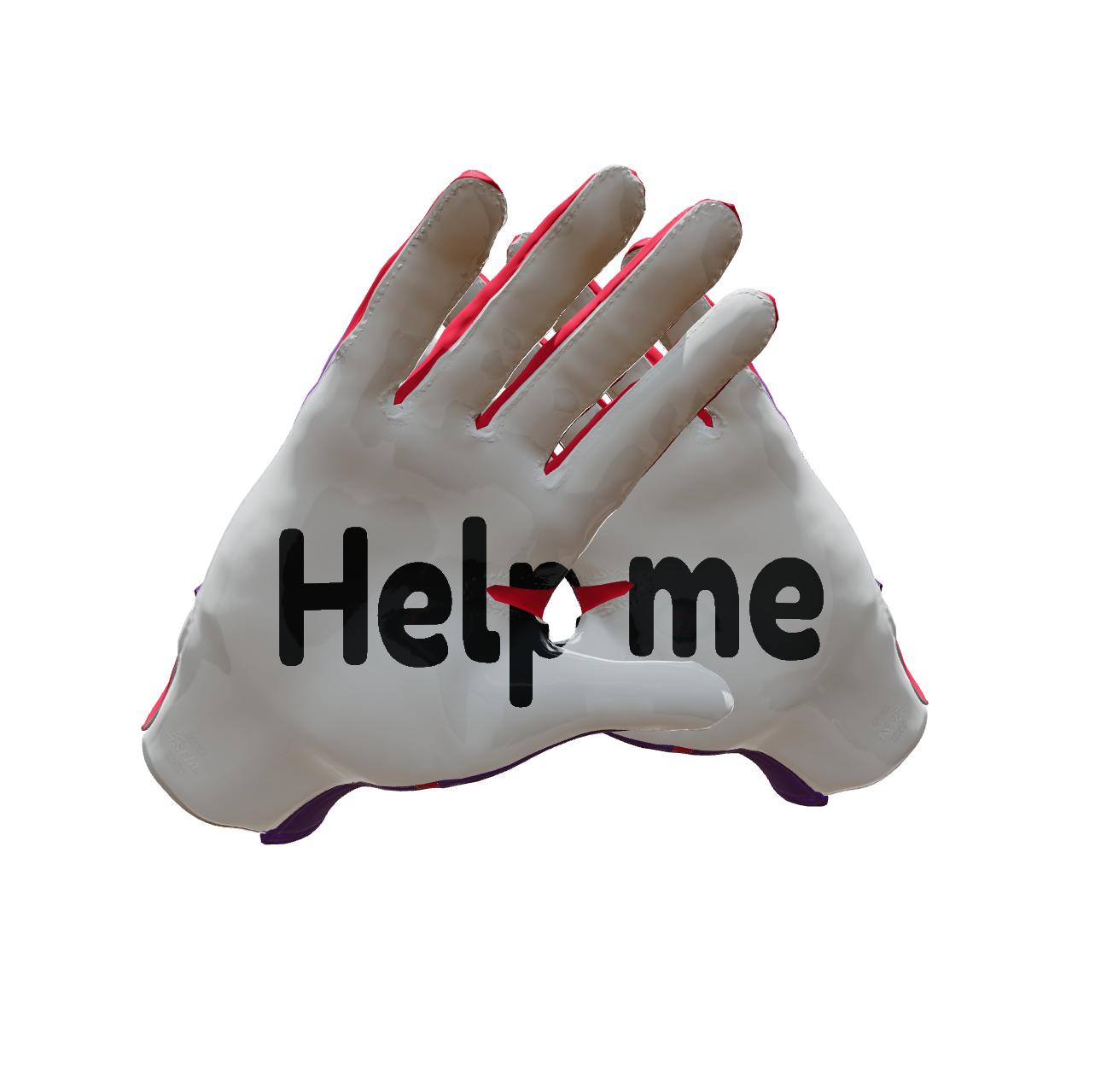 Custom Created Football Glove 540289