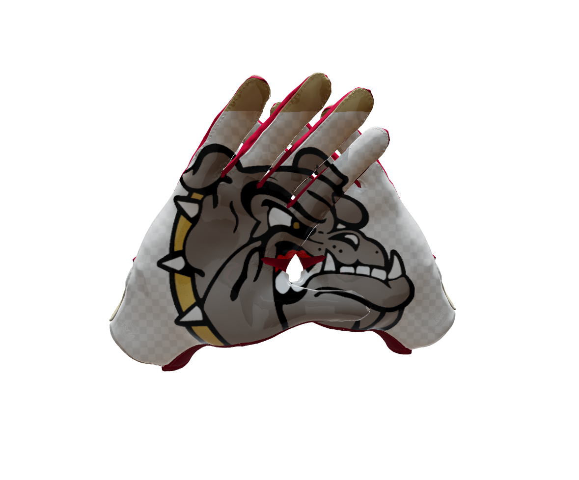 Custom Created Football Glove 600441