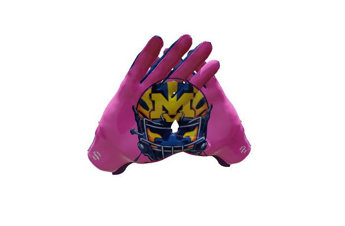 Custom Created Football Glove 510087