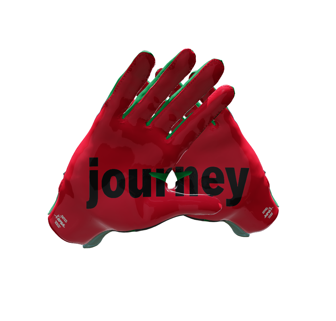 Custom Created Football Glove 915729