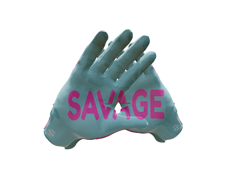 Custom Created Football Glove 423051