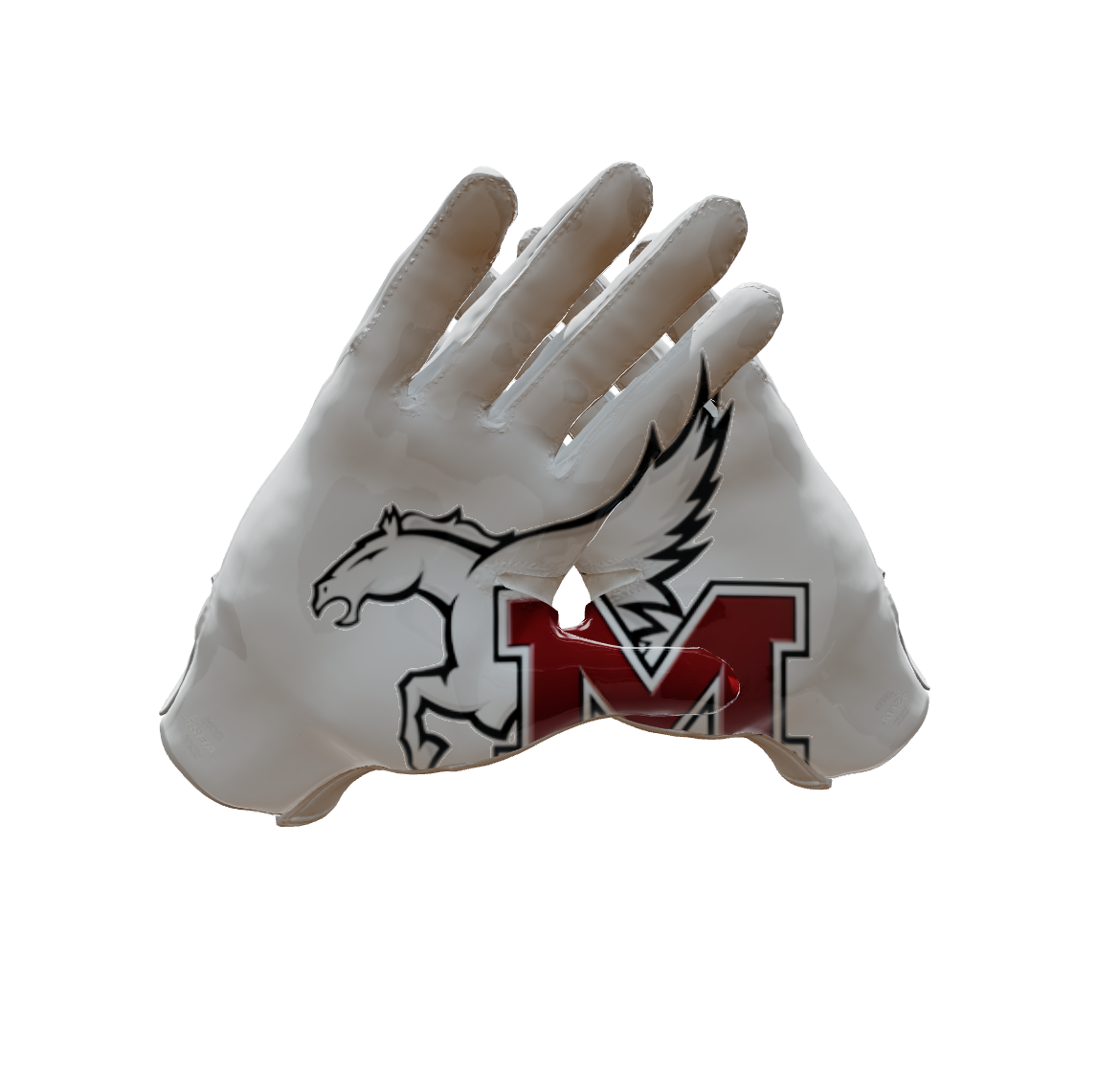 Custom Created Football Glove 199805