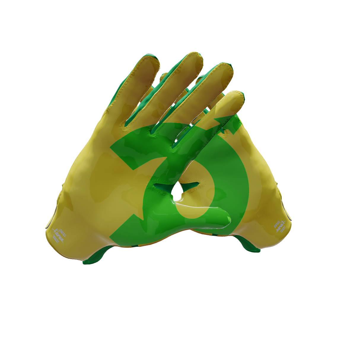 Custom Created Football Glove 544878