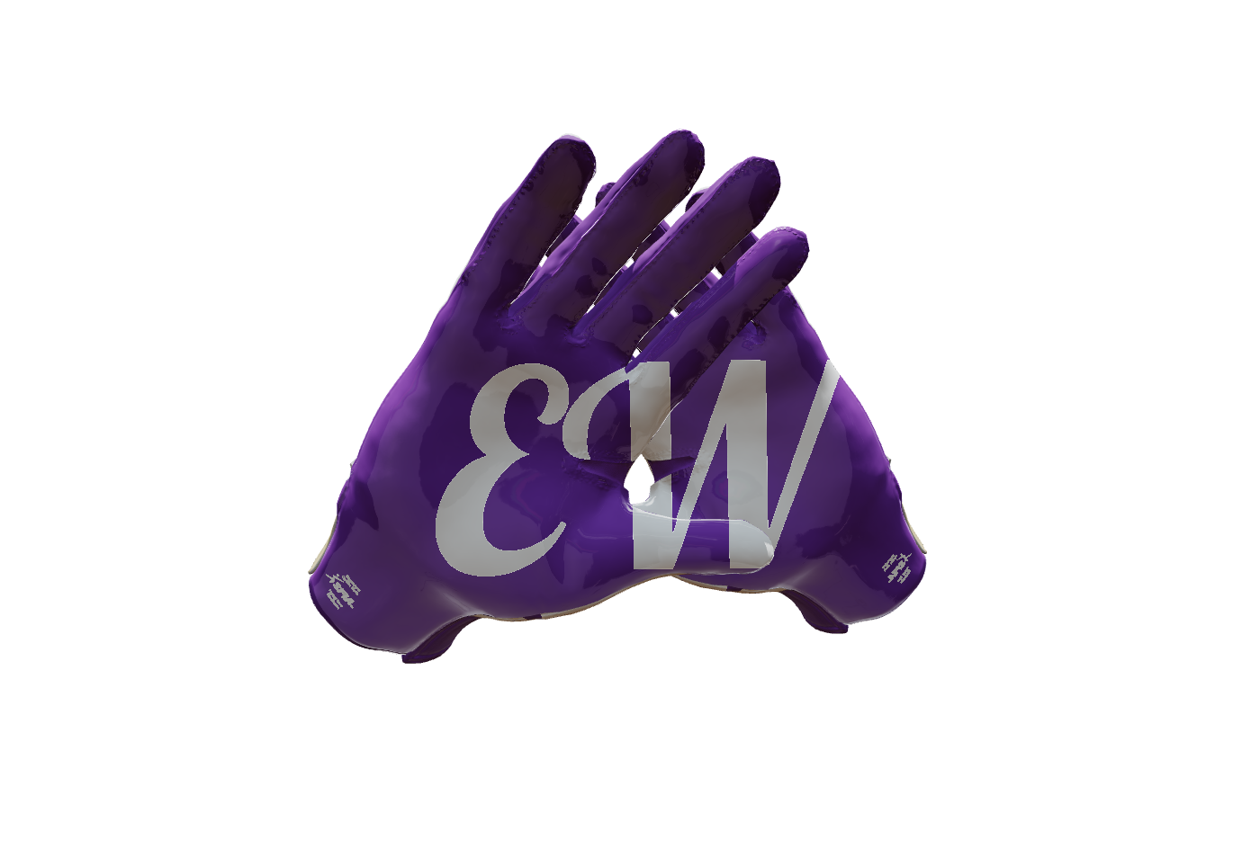 Custom Created Football Glove 189117