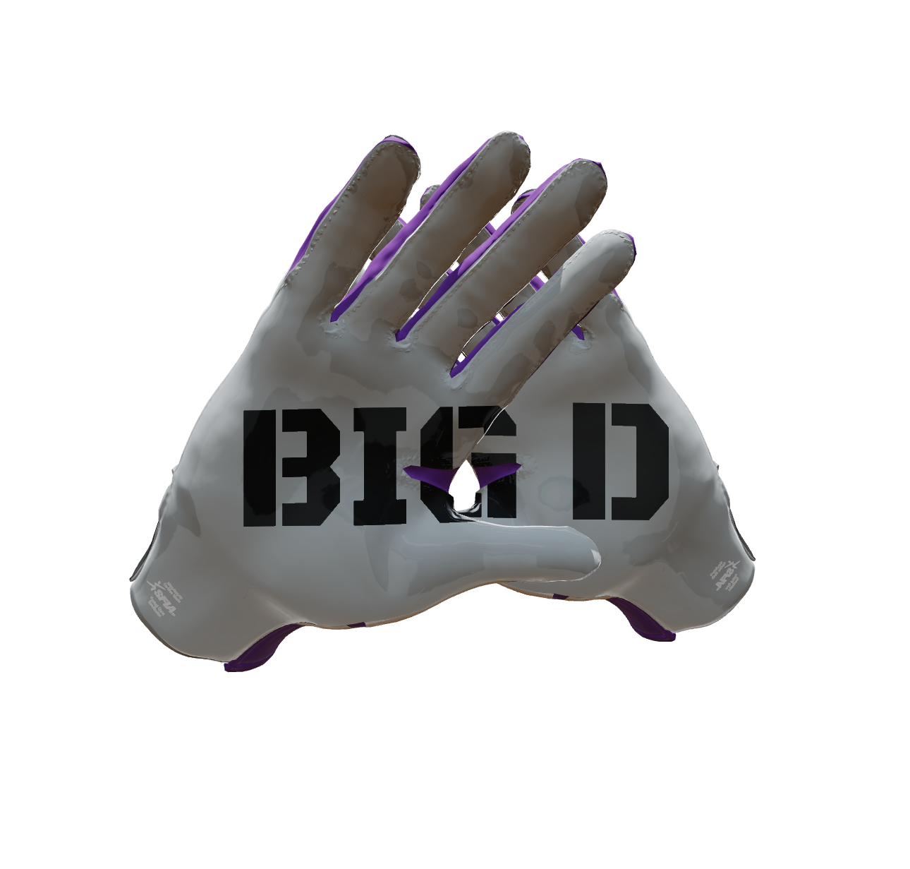 Custom Created Football Glove 634074