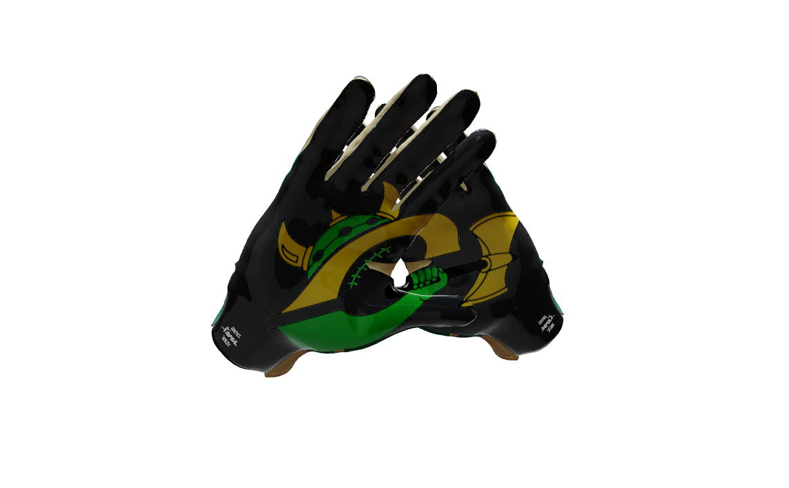 Custom Created Football Glove 449801
