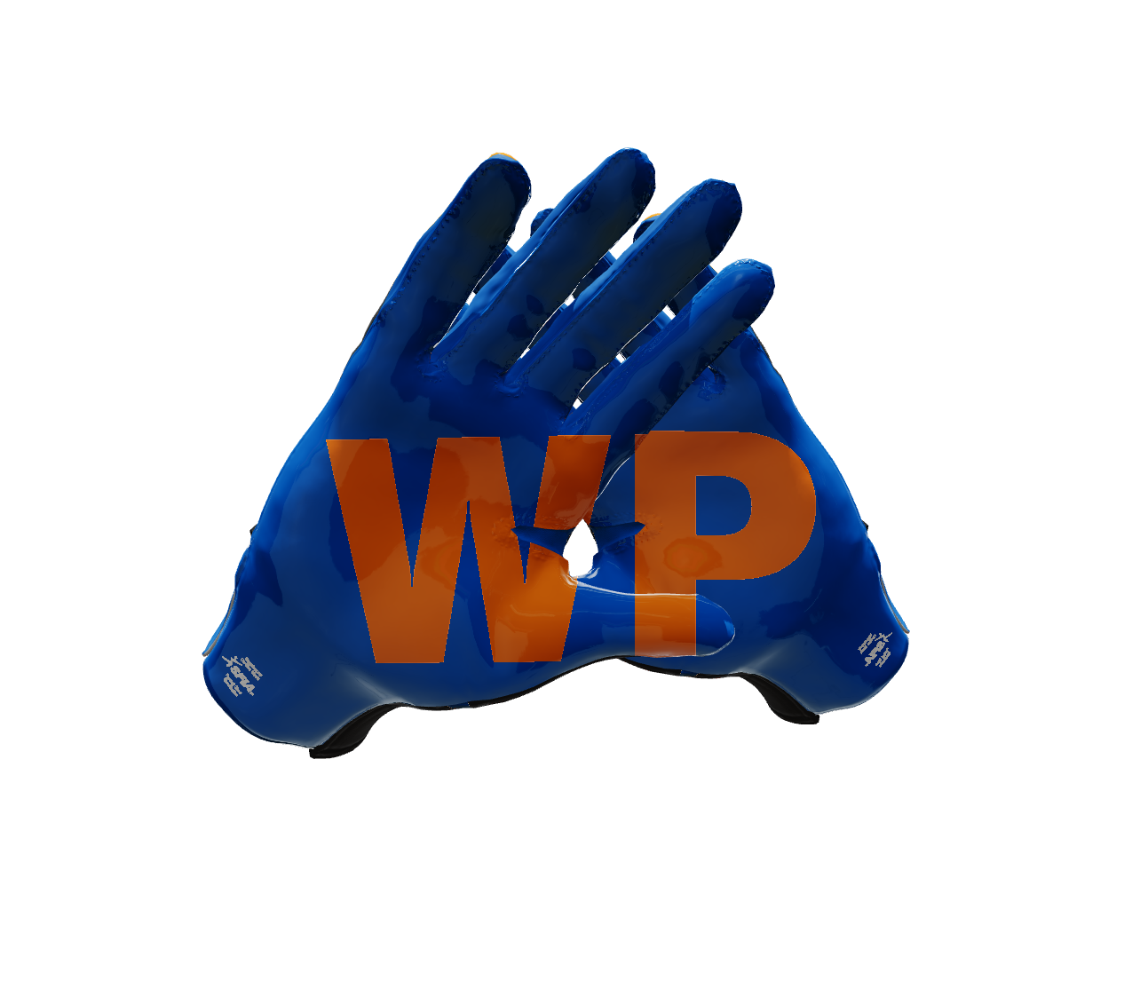 Custom Created Football Glove 131100