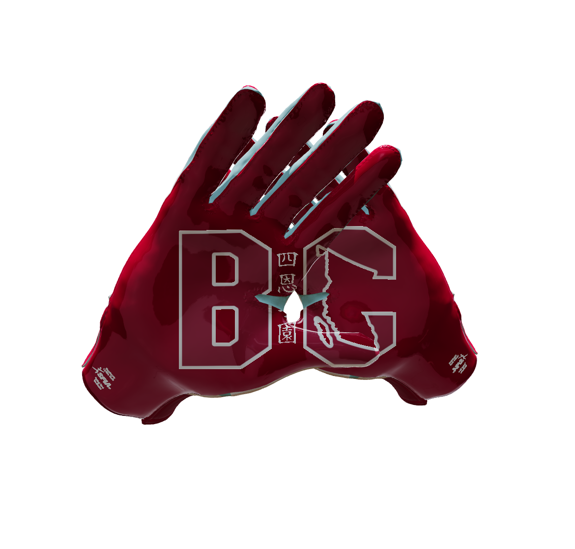 Custom Created Football Glove 730550