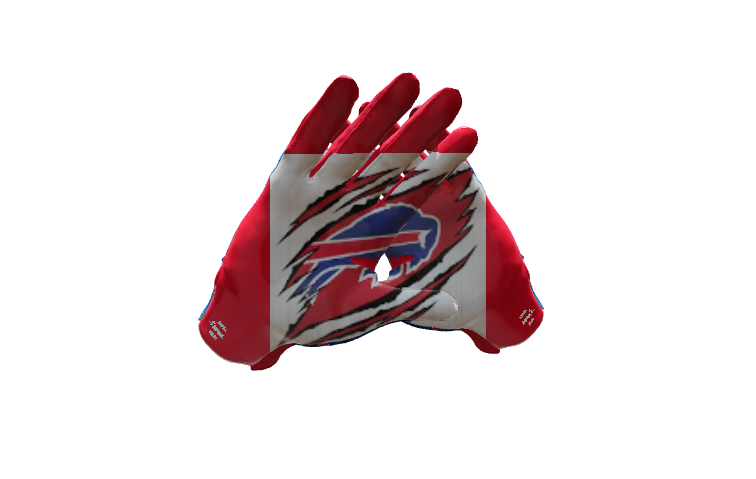 Custom Created Football Glove 891586