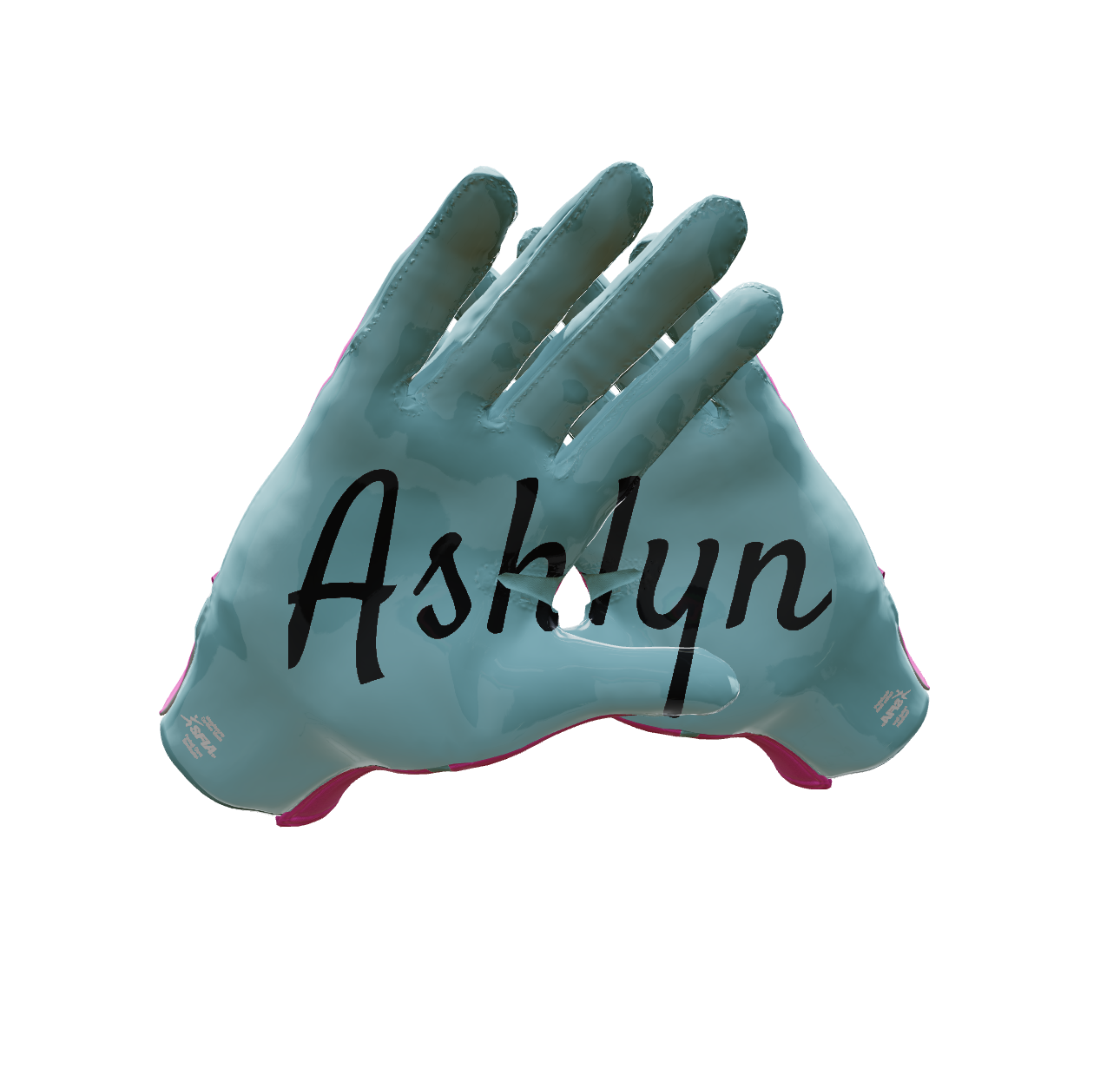 Custom Created Football Glove 318121