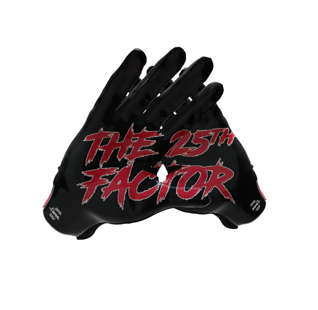 Custom Created Football Glove 324428