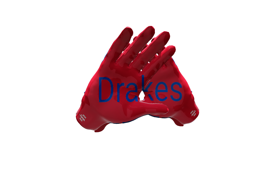 Custom Created Football Glove 596731