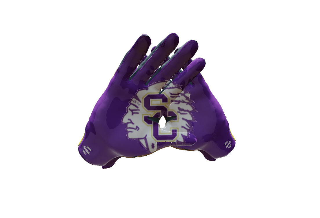 Custom Created Football Glove 906153