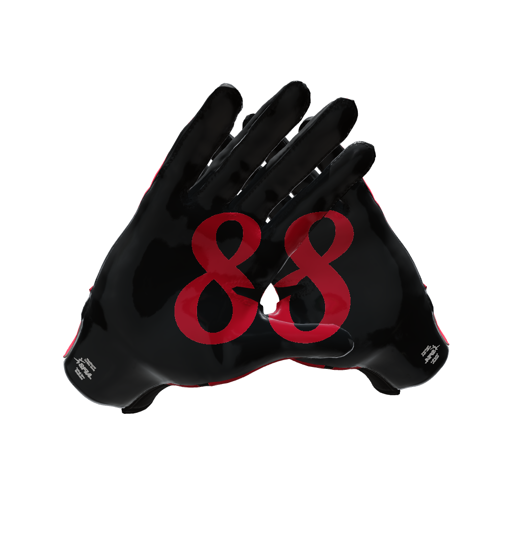 Custom Created Football Glove 313755