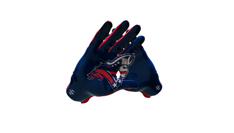 Custom Created Football Glove 925753