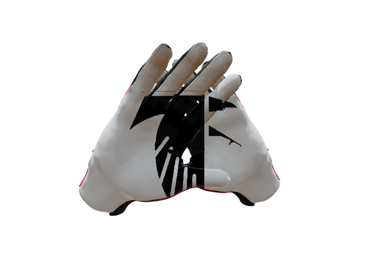 Custom Created Football Glove 883113