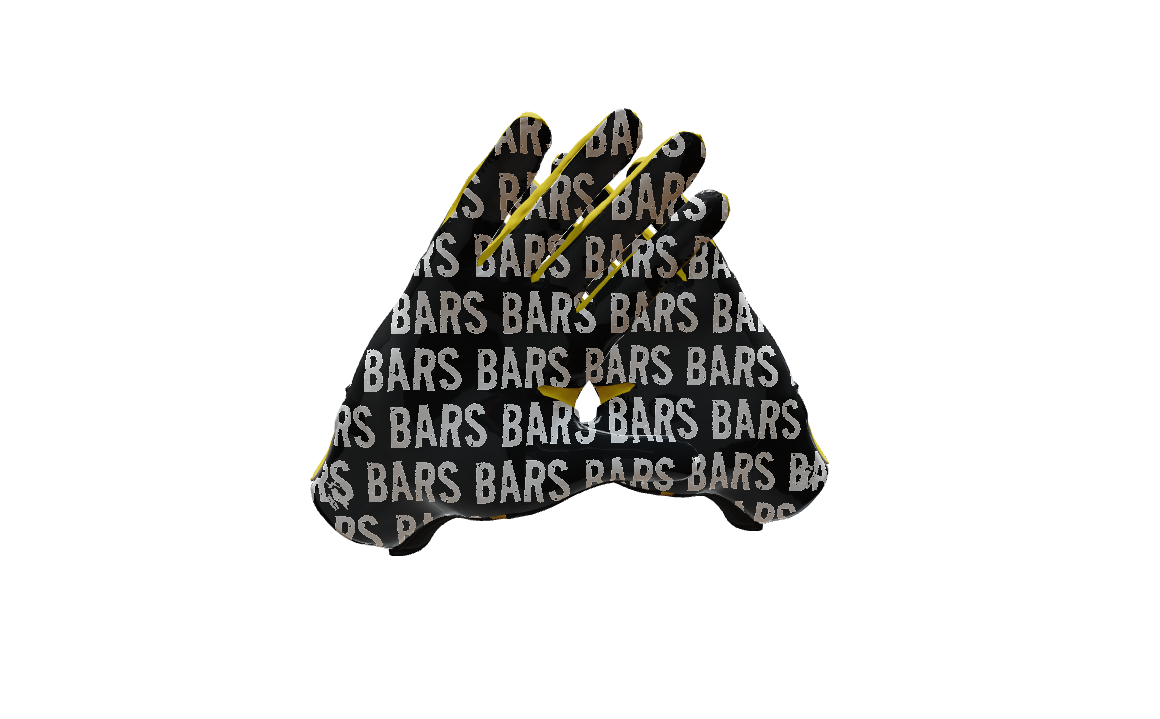 Custom Created Football Glove 873167