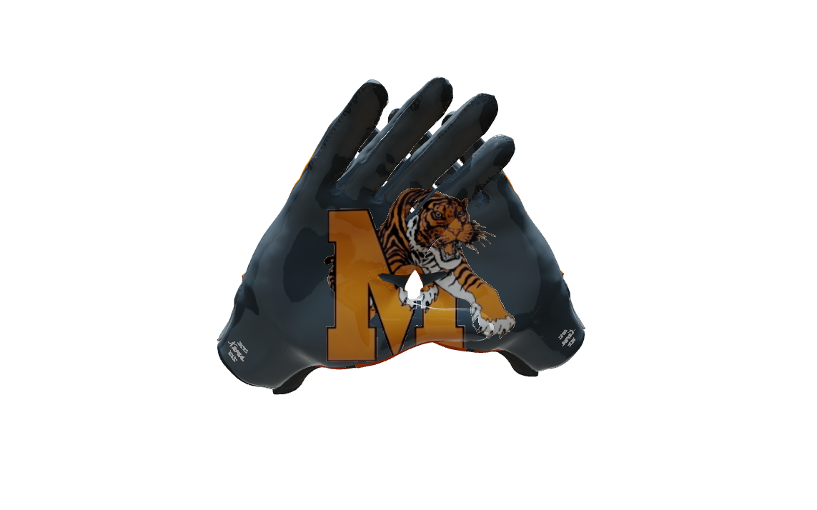 Custom Created Football Glove 436530