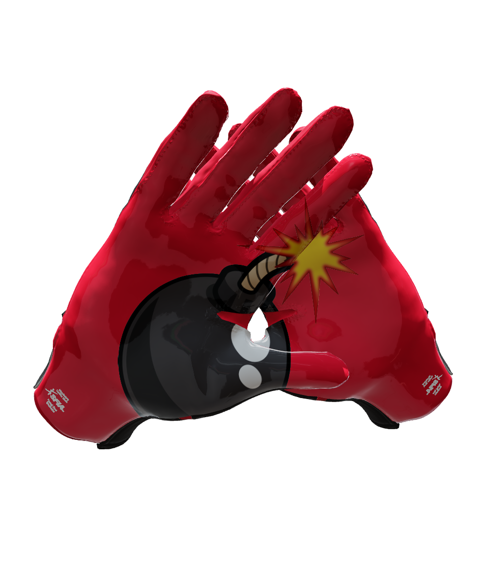 Custom Created Football Glove 173270
