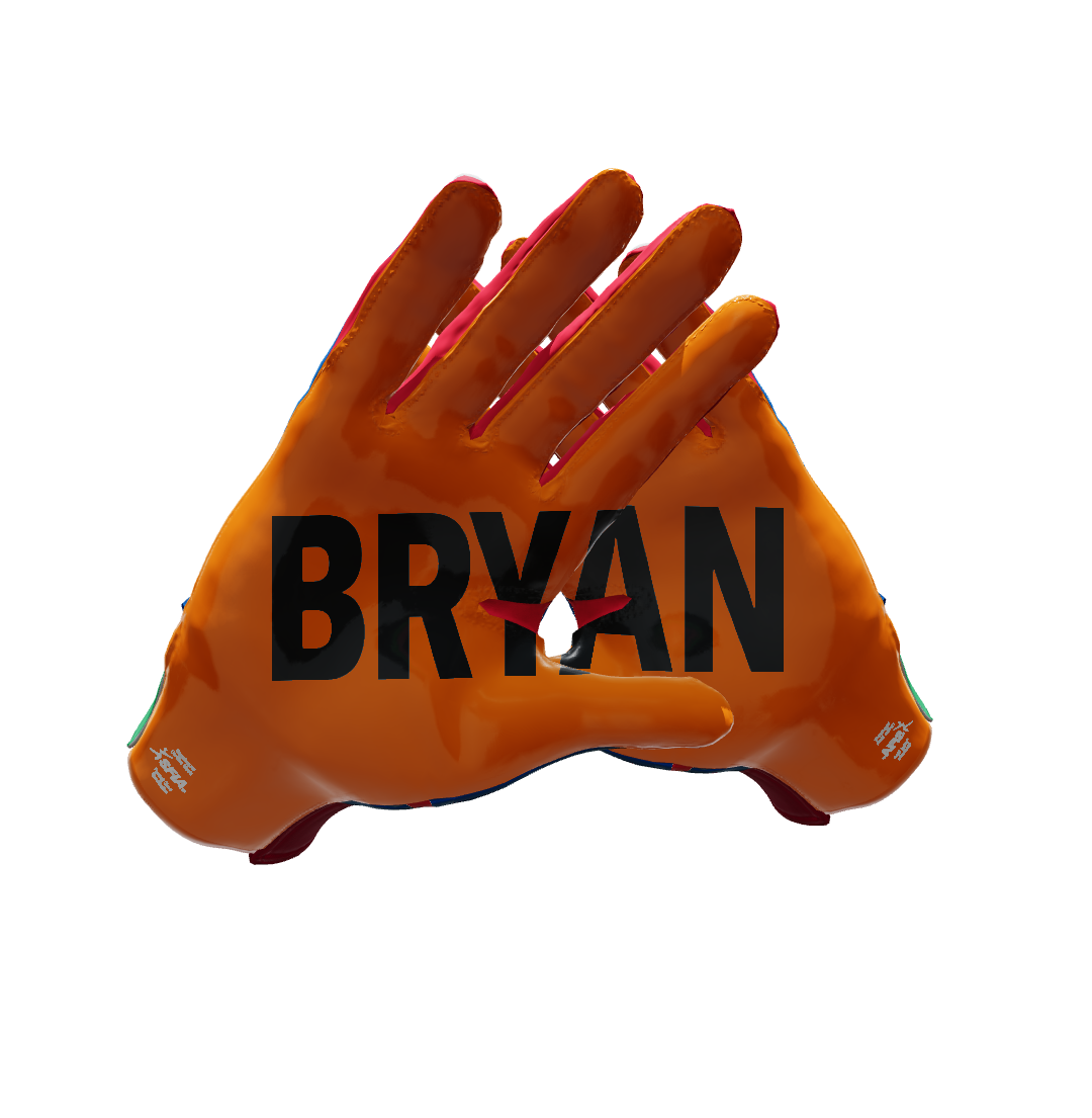 Custom Created Football Glove 369203