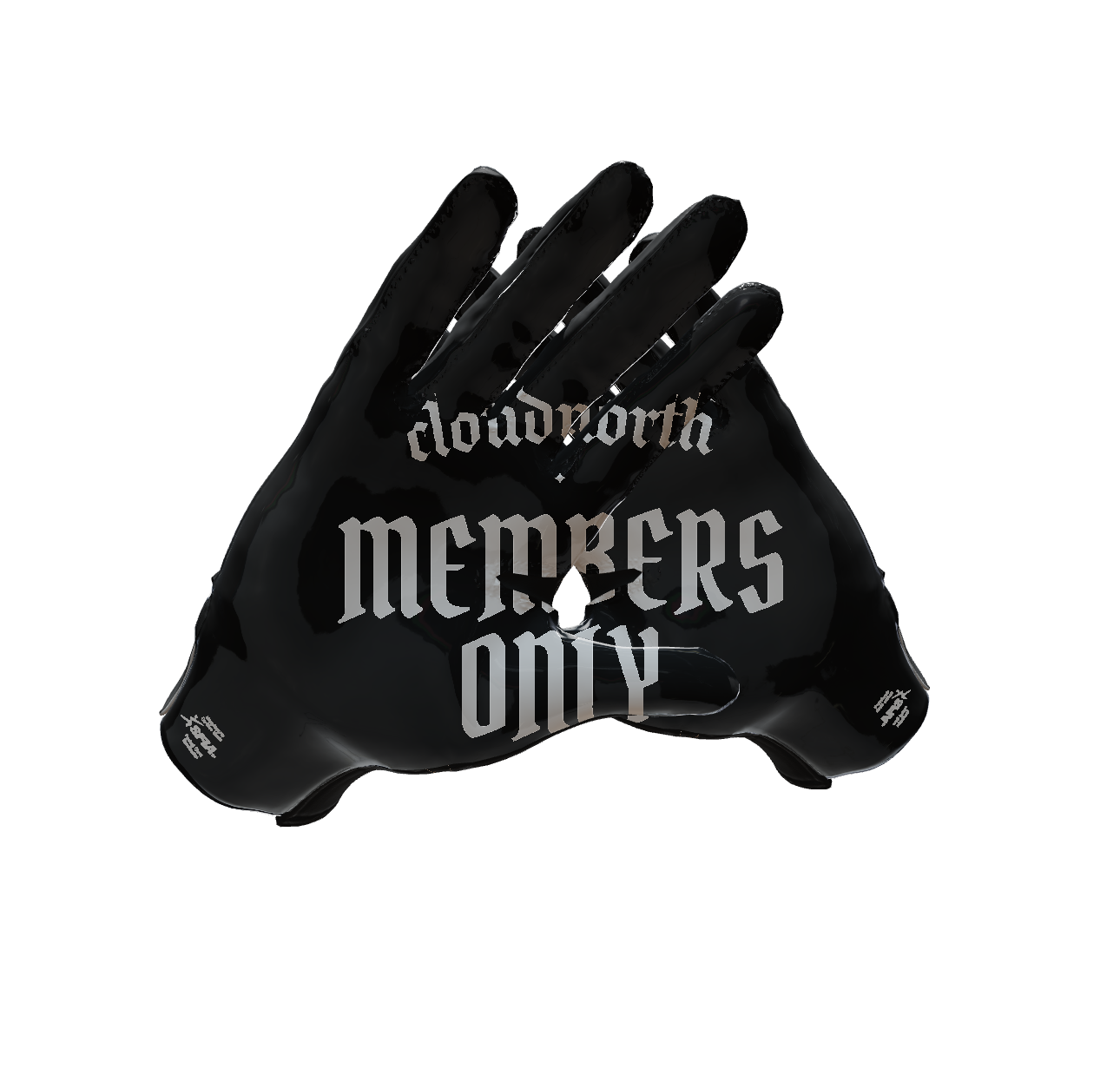 Custom Created Football Glove 481879