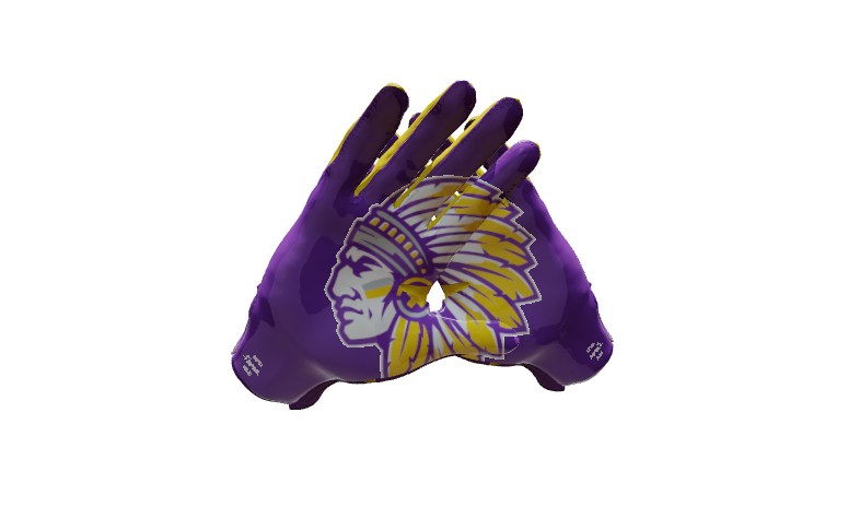 Custom Created Football Glove 984884
