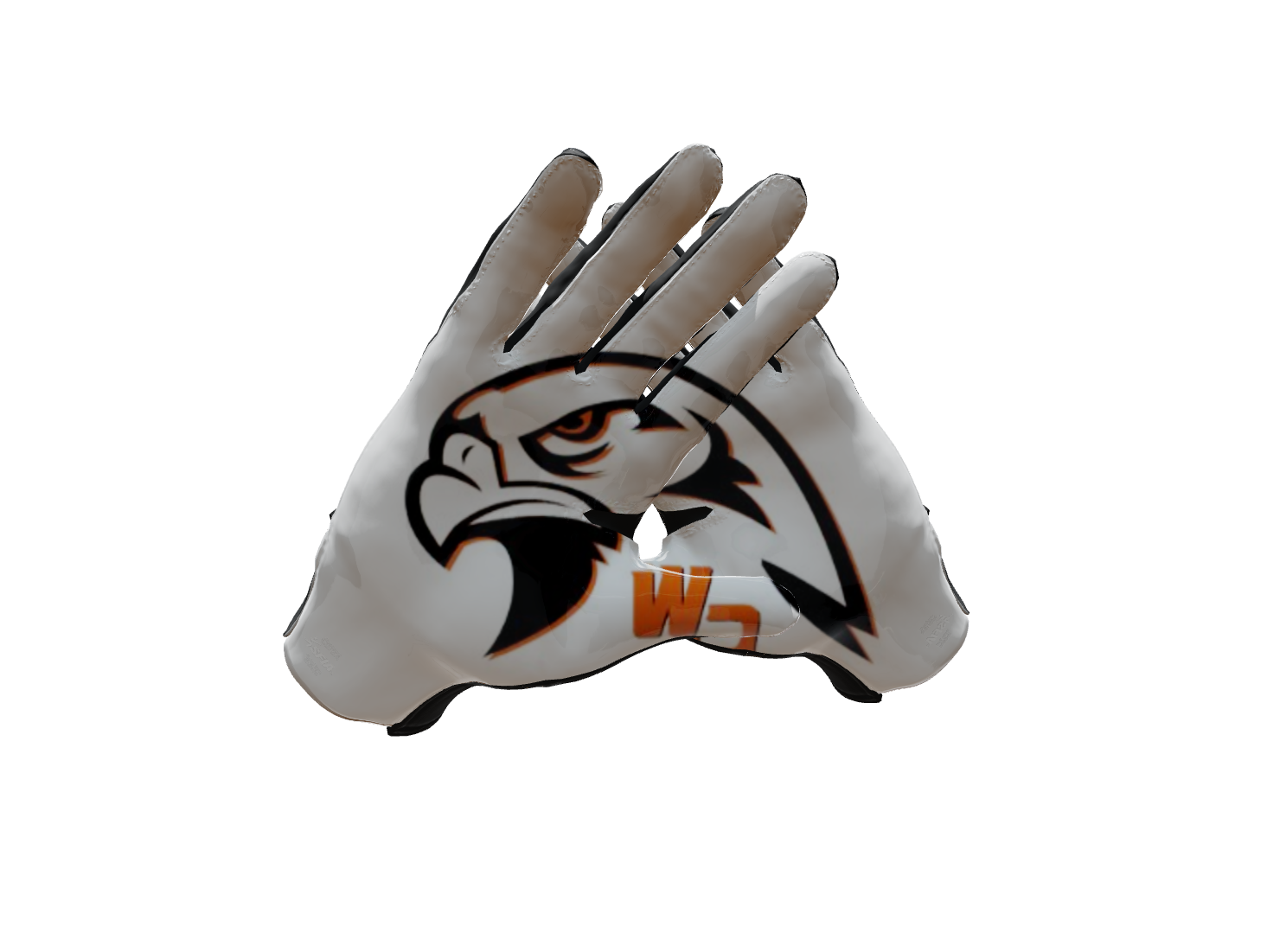Custom Created Football Glove 129725
