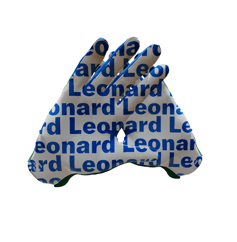 Custom Created Football Glove 152009