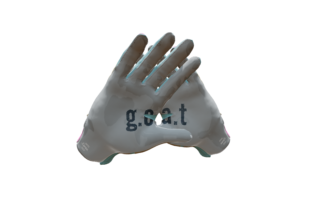 Custom Created Football Glove 875748