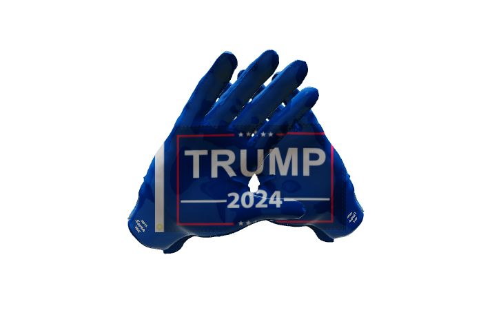 Custom Created Football Glove 750488