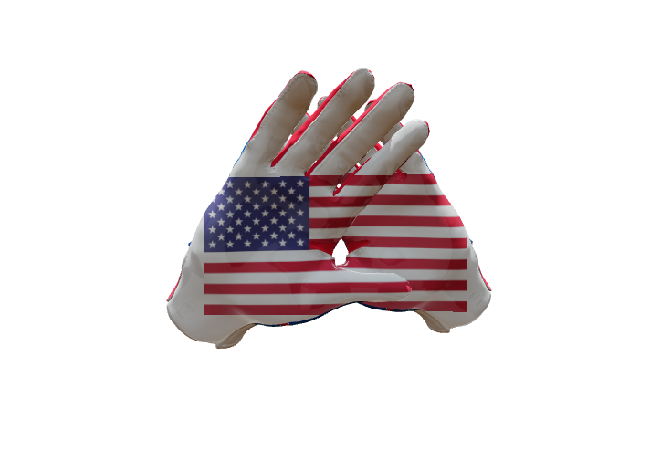 Custom Created Football Glove 126641
