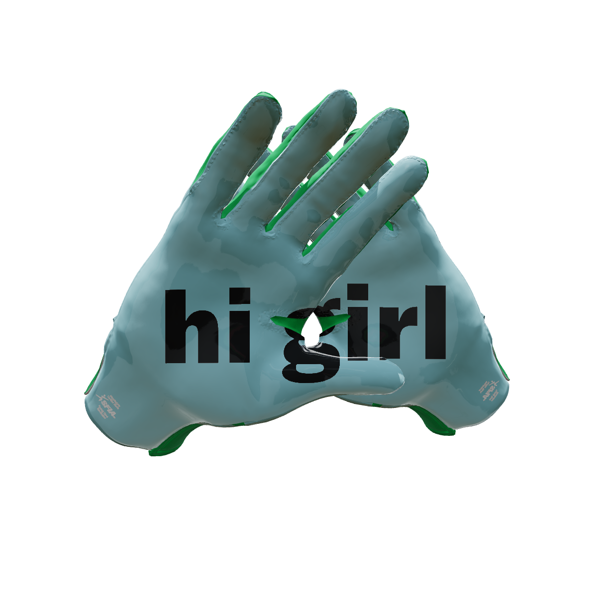 Custom Created Football Glove 517569