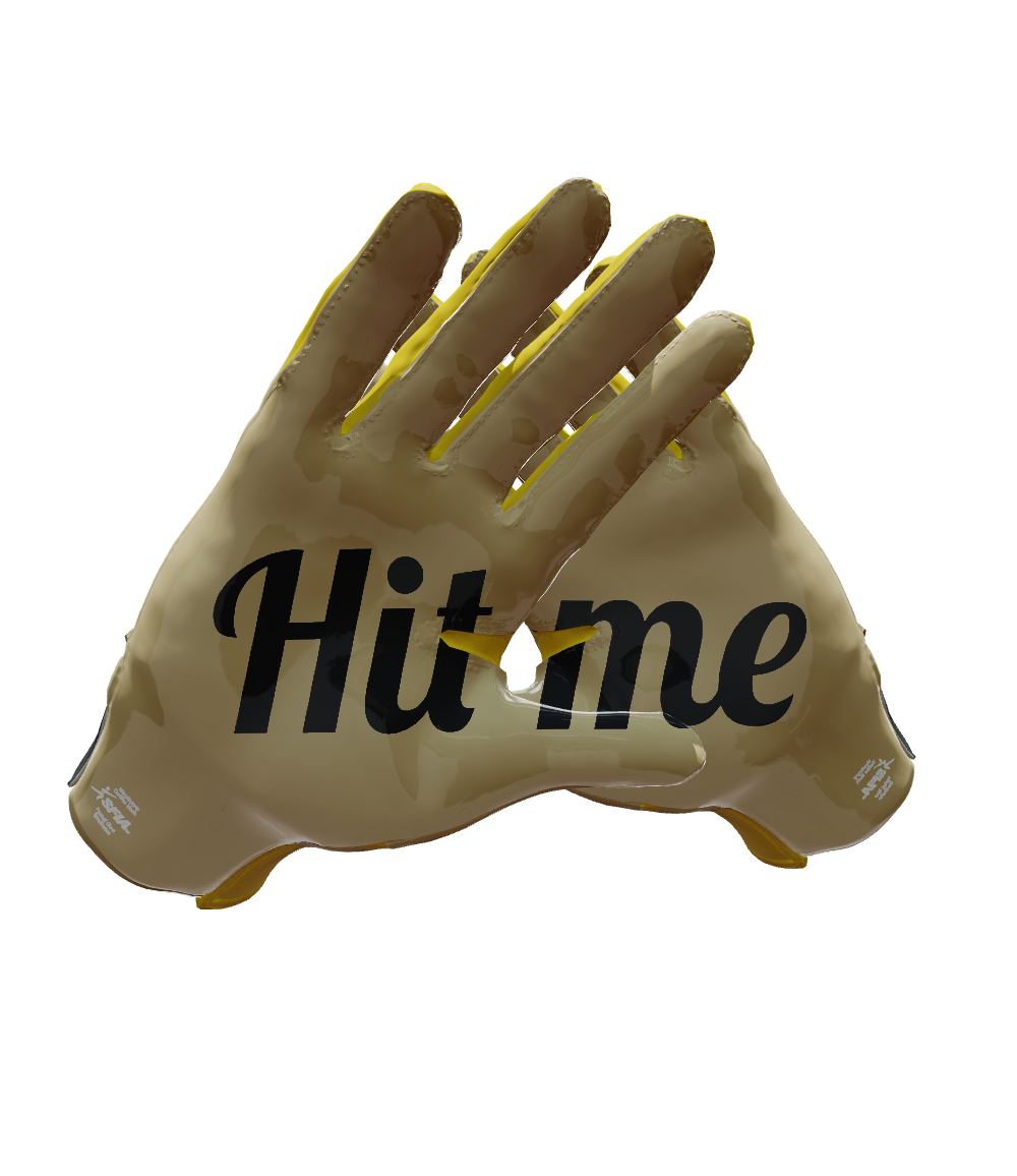 Custom Created Football Glove 149526