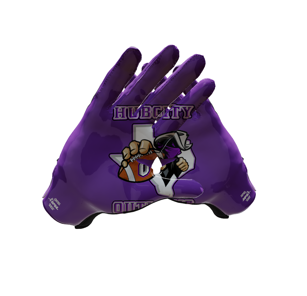 Custom Created Football Glove 964638