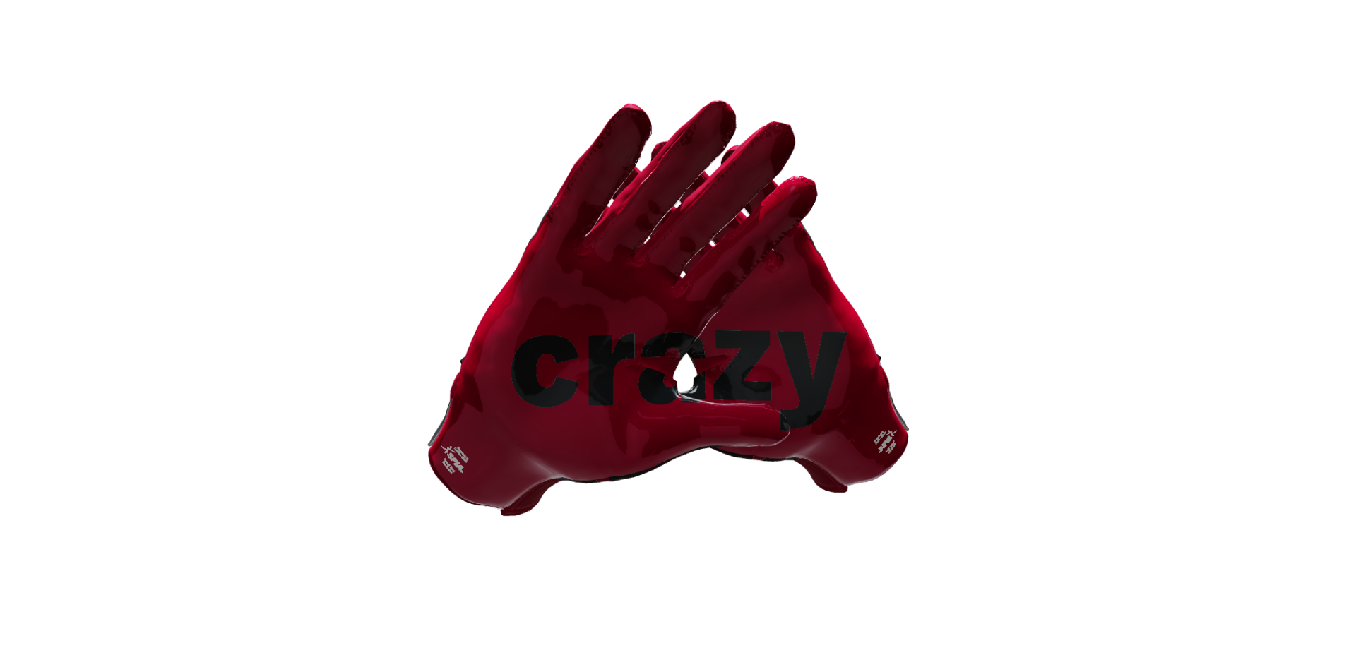 Custom Created Football Glove 264305