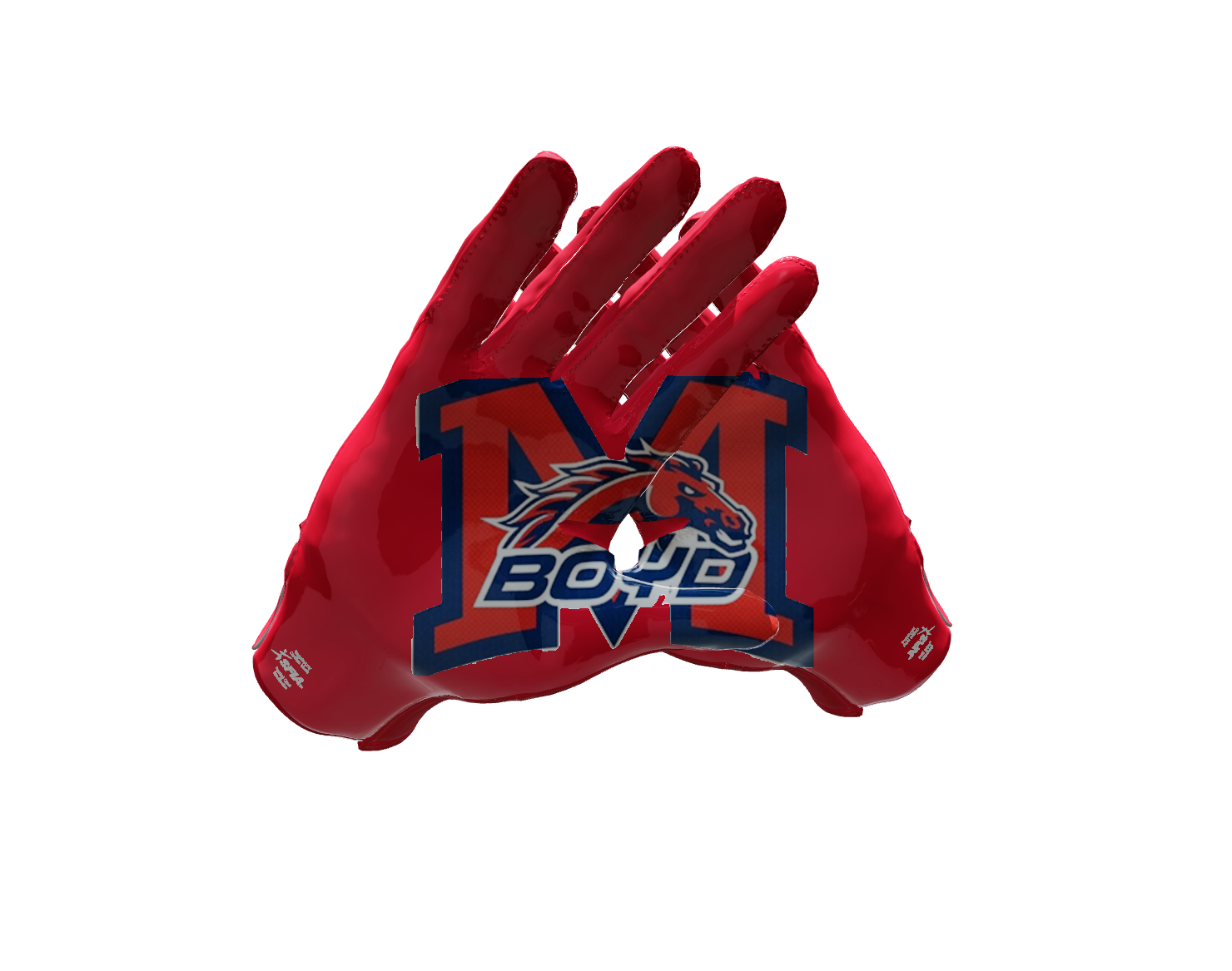 Custom Created Football Glove 479618