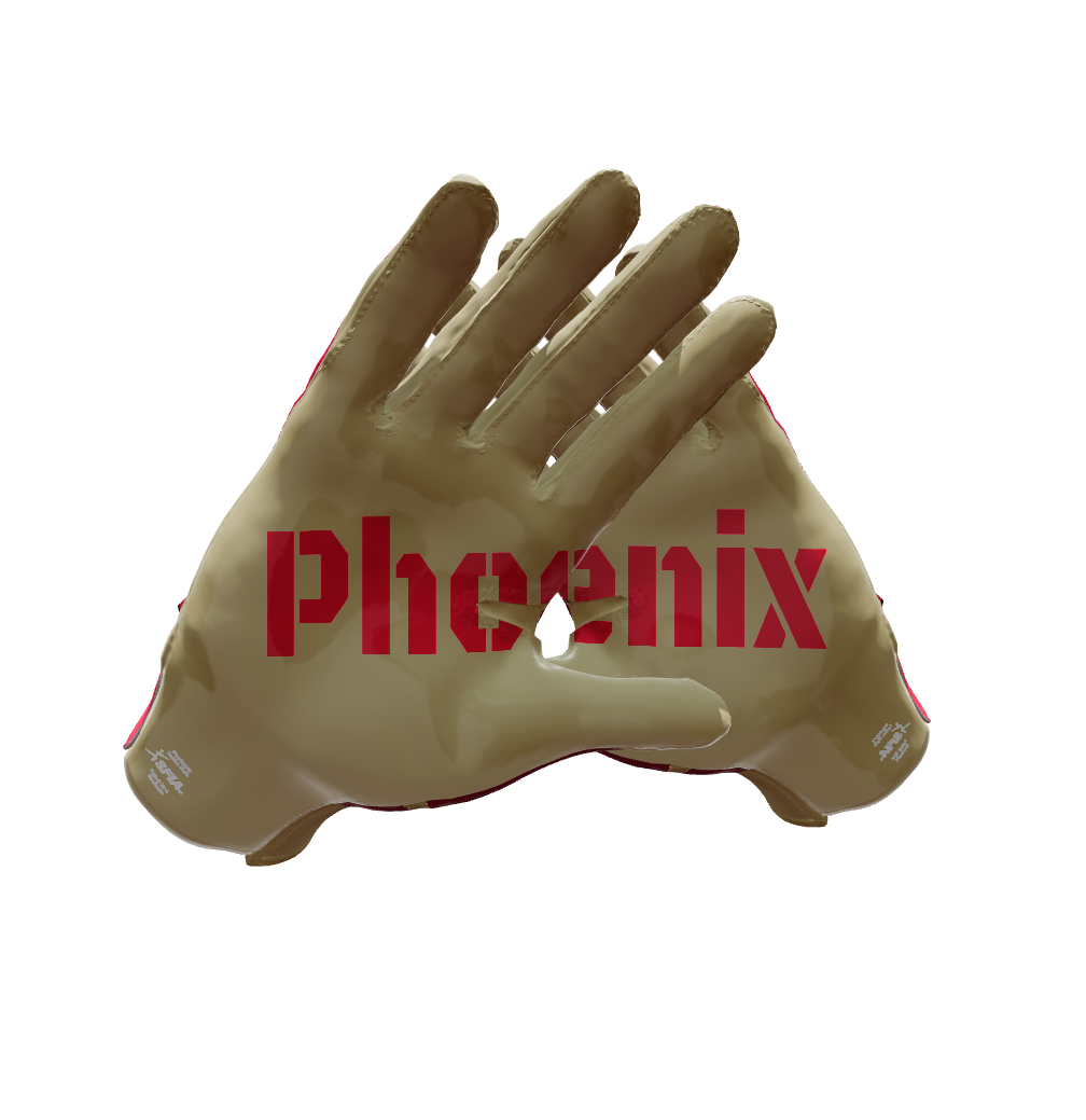 Custom Created Football Glove 616850