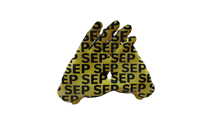 Custom Created Football Glove 340838
