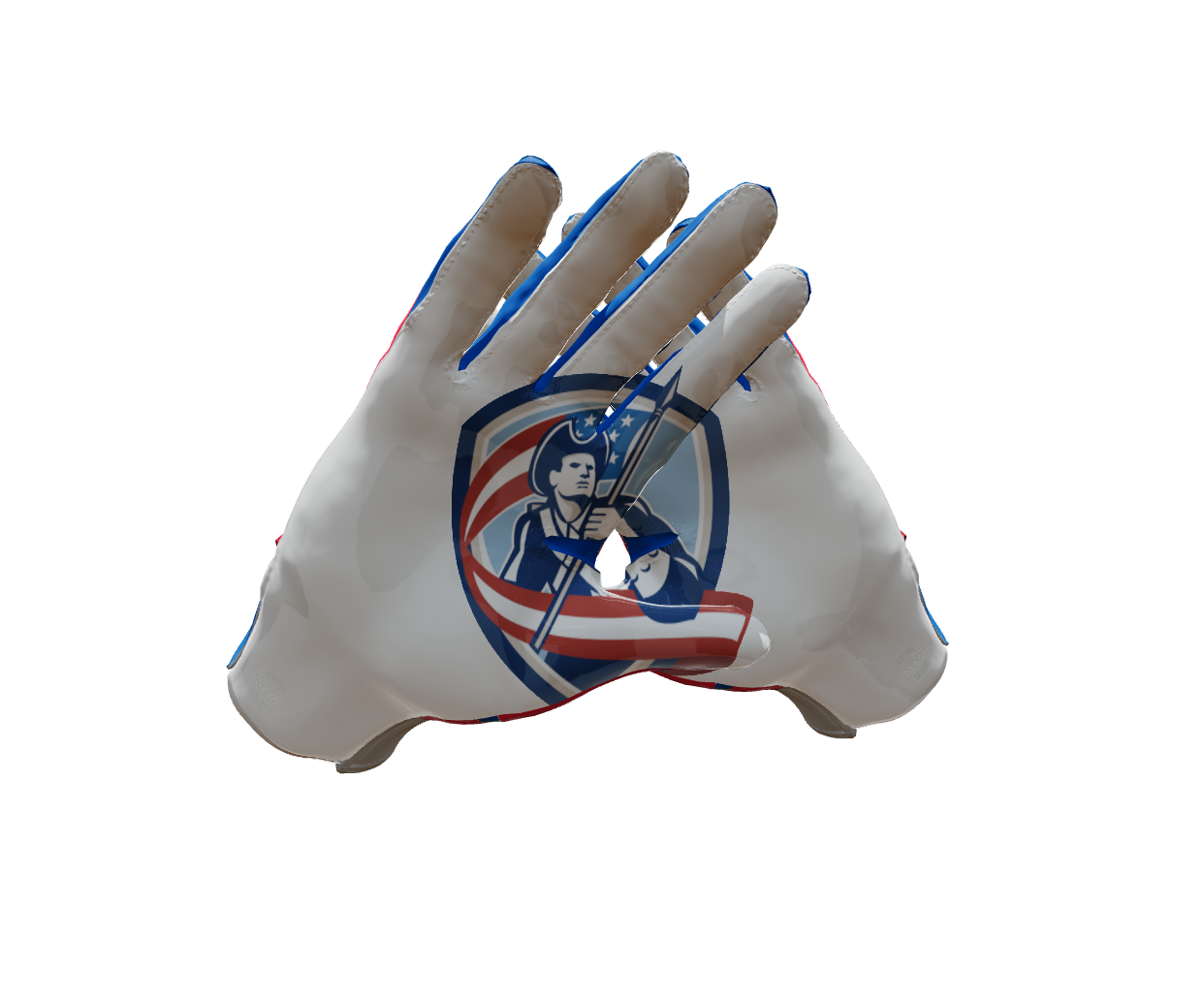 Custom Created Football Glove 405090